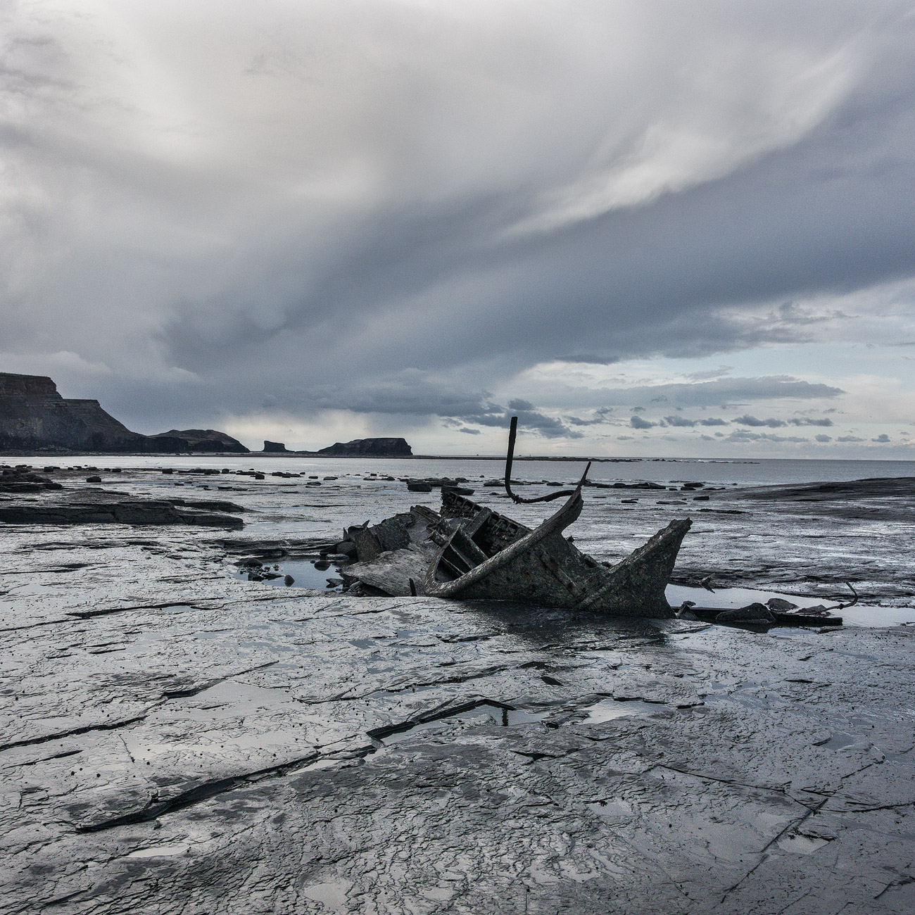 The wreck of Admiral Von Tromp, Saltwick Bay