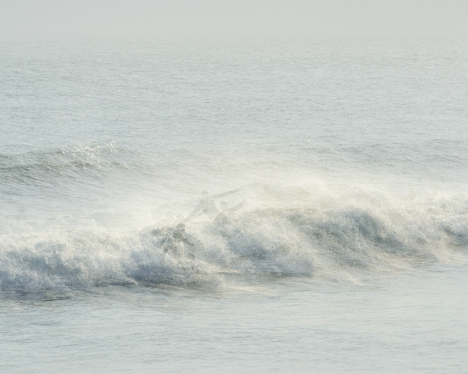 Surf and surfers - in camera multiple exposure (ME)