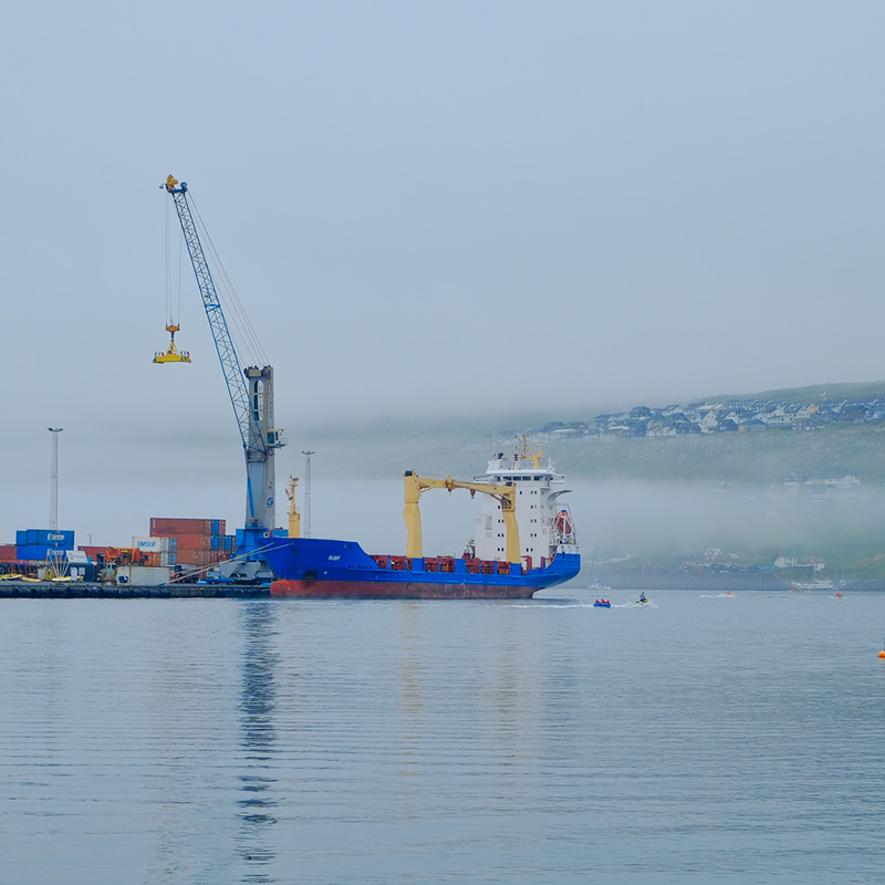 Torshavn harbour and a bit of health and sanity!