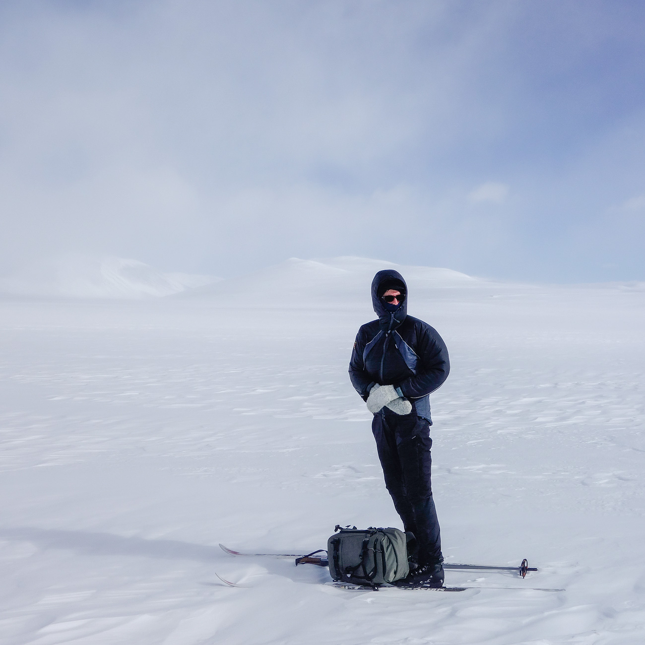 Ready for action! Courtesy of Paramo waterproof clothing, F-Stop backpack and Fuji camera system!