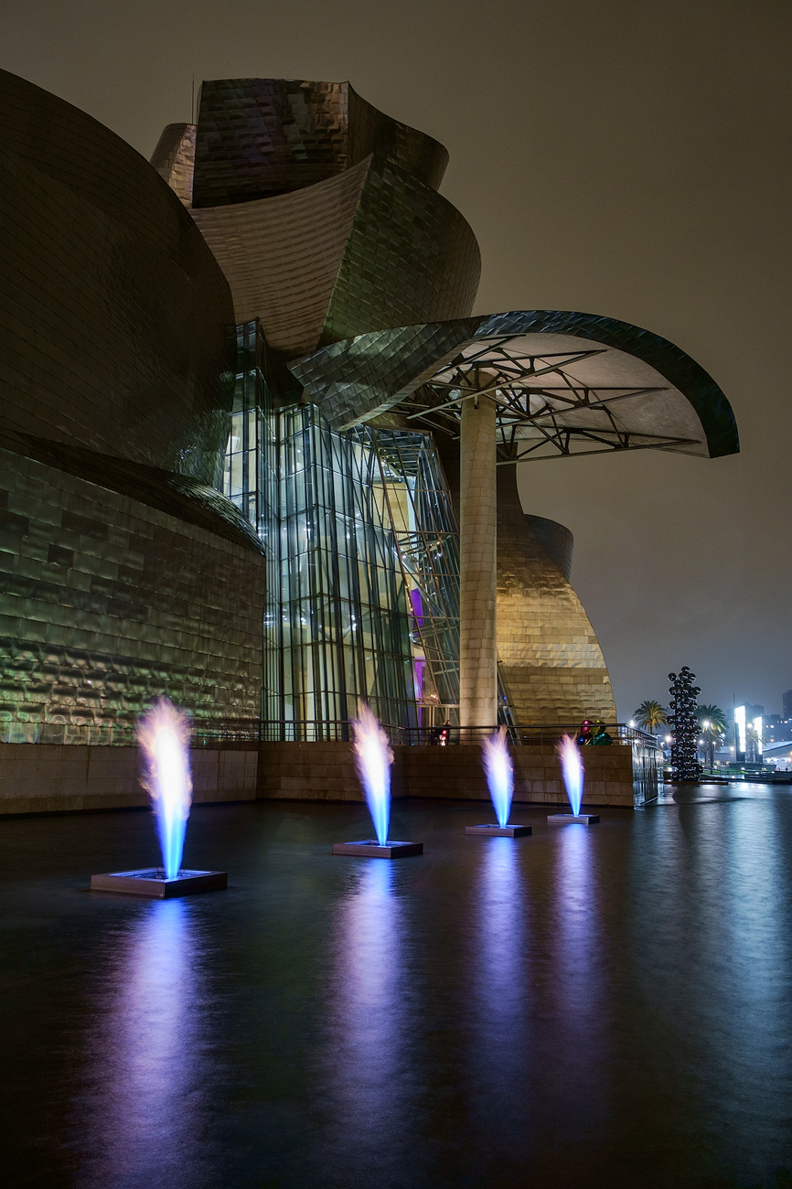 Fire Fountain by Yves Klein - Fuji X-E1 and 14mm lens