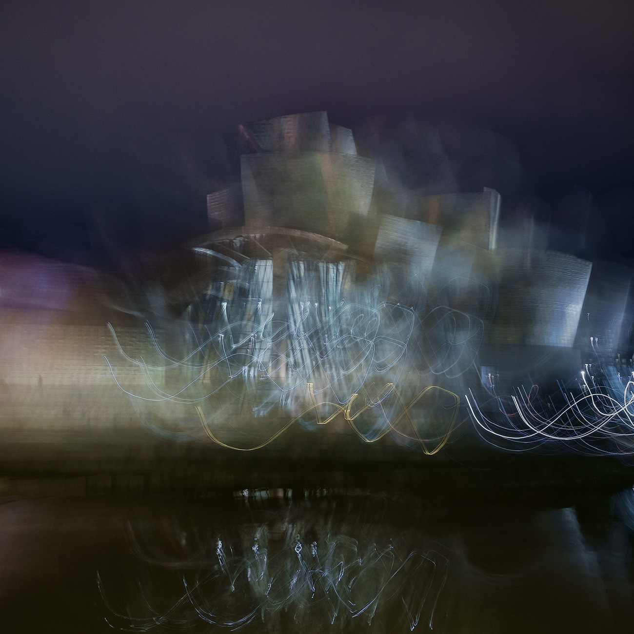 Mad hatters - ICM (intentional camera movement) and double exposure